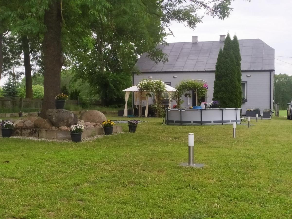 Dom W Malowniczej Wsi Z Imprezowa Stodola Hot Tub Jacuzzi Villa Zakrzewo Zalesie Esterno foto